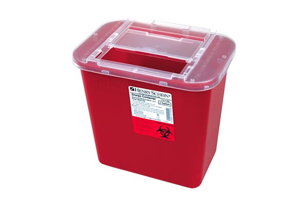 Sharps Containers with Sliding Lid
