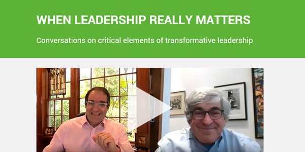 When Leadership Really Matters: An interview with CEO Stan Bergman