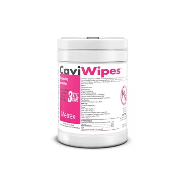 CaviWipes Surface Disinfectant Towelette Large Canister 160/Cn