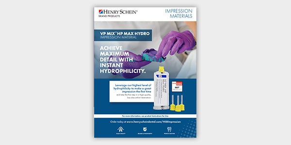 VP Mix™ HP Max Hydro
Impression Material