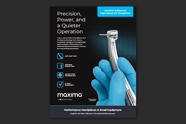 Maxima Advanced High Speed Air Handpiece