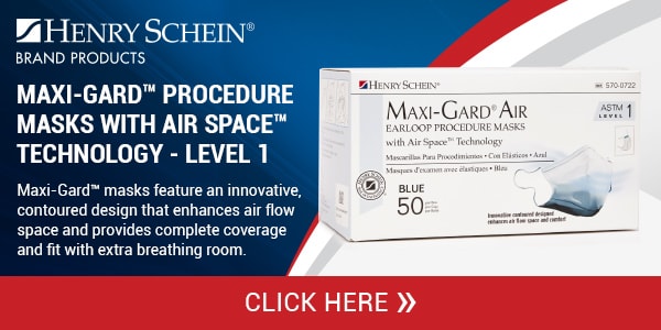 Maxi-Gard™ Procedure Masks with Air Space™ Technology - Level 1