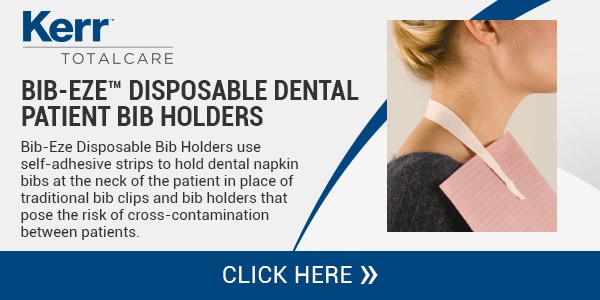 Kerr TotalCare - Bib-Eze™ Disposable Dental Patient Bib Holders