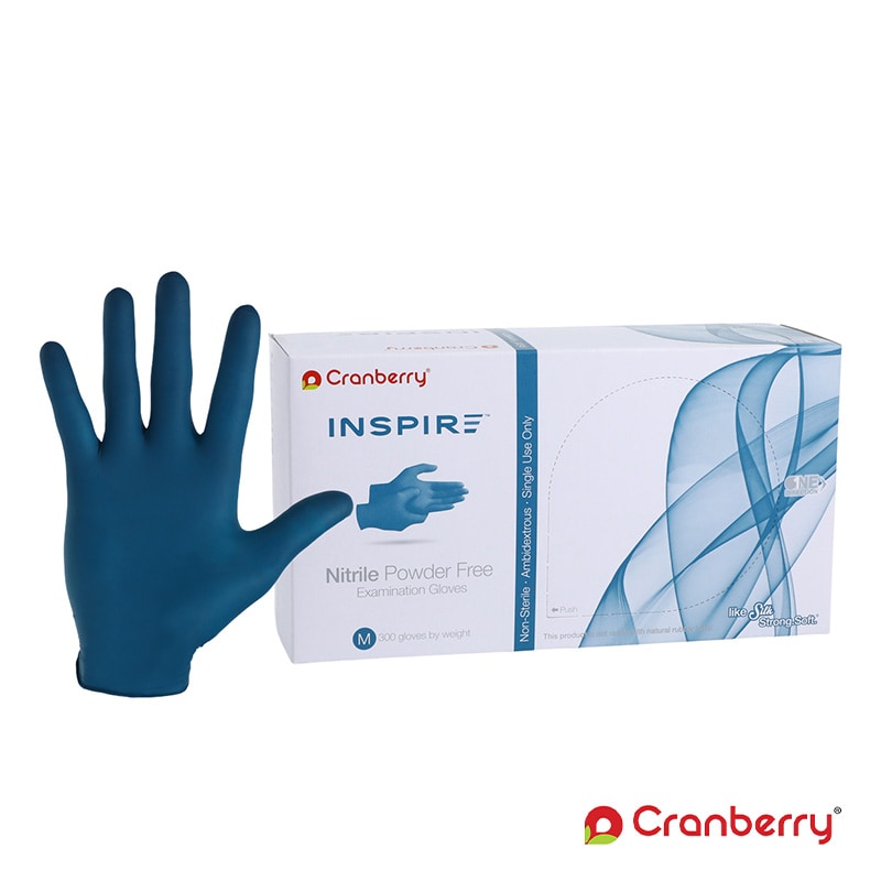 Cranberry – Inspire Nitrile Exam Gloves