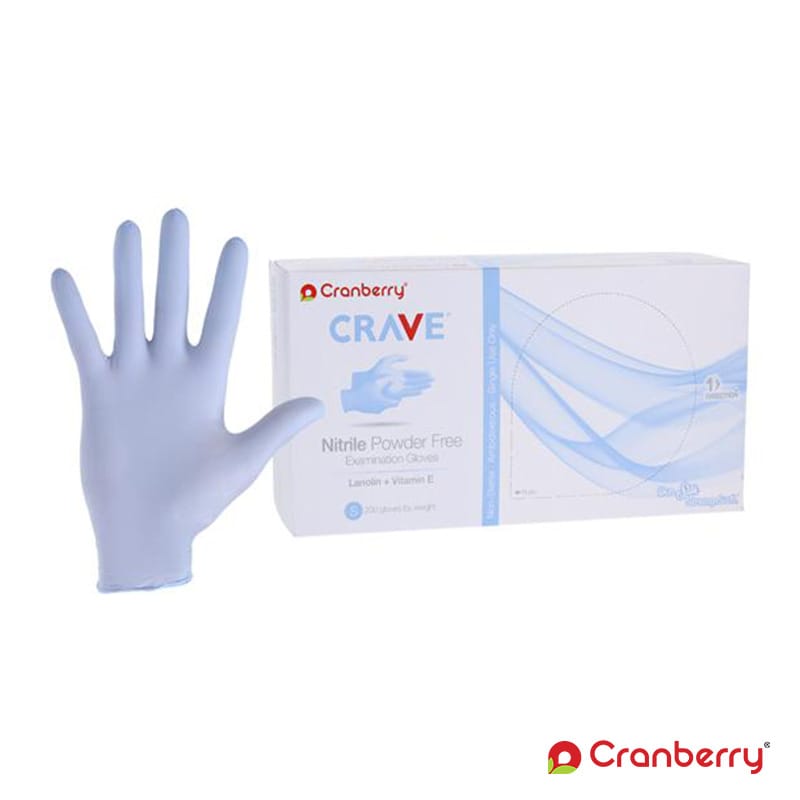 Cranberry - Carbon Nitrile Exam Gloves