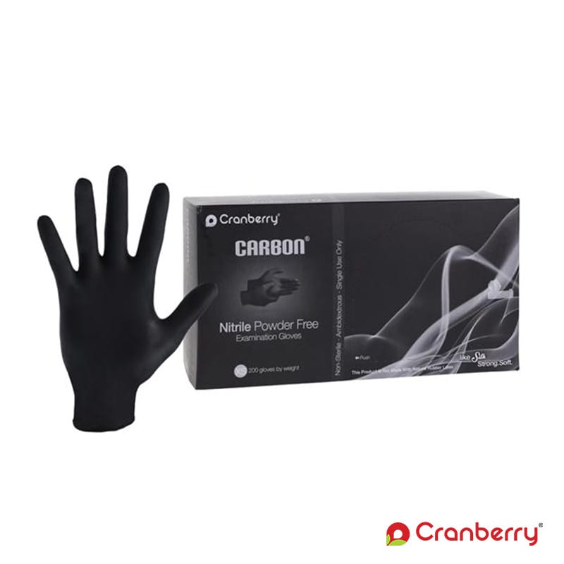 Cranberry - Carbon Nitrile Exam Gloves