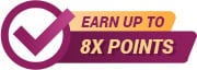 Earn Up To 8X Points