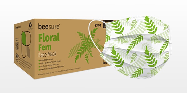 BeeSure Floral Face Masks - Henry Schein Medical