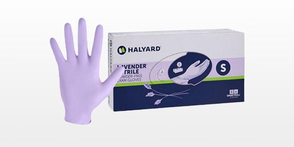 LAVENDER* Nitrile Exam Gloves - Henry Schein Medical