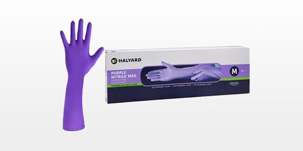 PURPLE NITRILE* MAX Powder-Free Exam Gloves - Henry Schein Medical