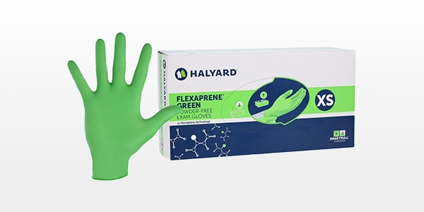 FLEXAPRENE* GREEN Exam Gloves - Henry Schein Medical