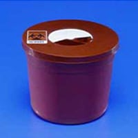 Round Sharps Containers