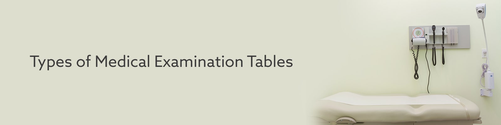 Types of Medical Examination Tables - Henry Schein