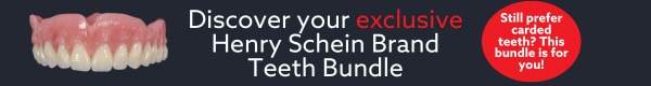 Discover your exclusive Henry Schein Brand Teeth Bundle