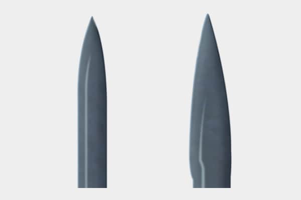 Left: Perma Sharp™ Suture Needle