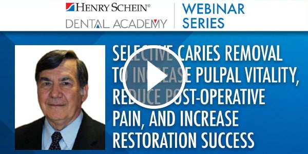 Selective Caries Removal to Increase Pulpal Vitality, Reduce Post-Operative Pain, and Increase Restoration Success