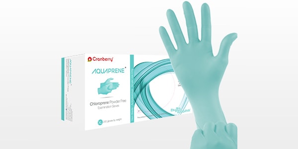 Cranberry Aquaprene Chloroprene Gloves - Henry Schein Medical