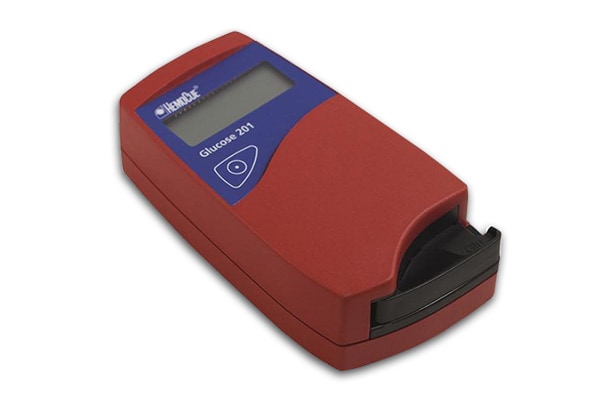 The HemoCue® Glucose 201 System Blood Glucose Analyzer