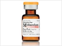 Hospira - Midazolam Injection 2MG/ML Vile