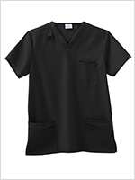 White Swan -Fundamentals Shirt Scrub Men's Black