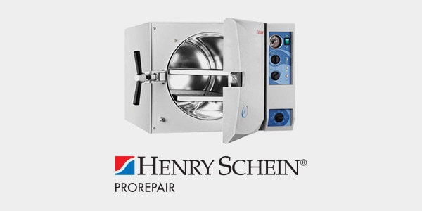 Servicio de reparación de equipos de esterilización de Henry Schein