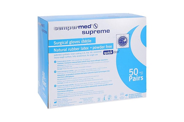 Sempermed Supreme Latex Surgical Gloves