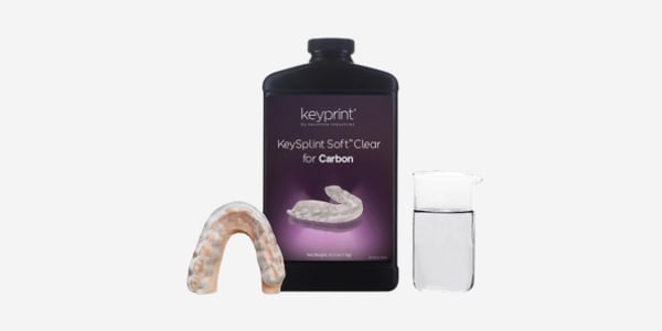 KeyPrint KeySplint Soft Carbon Clear 1/Bt